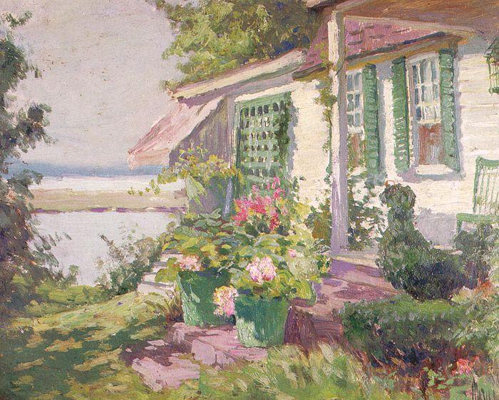 Matilda Browne Clark Voorhee's House oil painting image